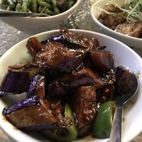 Kung Pao Eggplant at Zen Xin Vegetarian in Penang