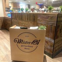 Host stand and open kitchen concept   at Mister O1 Dallas in Dallas