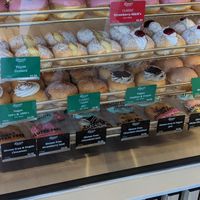 Vegan donut selection at Daniel's Donuts - Lansell Square in Kangaroo Flat