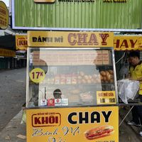 The cart   at Banh Mi Chay Khoi - Food Stall in Ho Chi Minh City