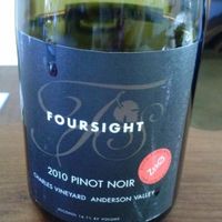Pinot Noir at Foursight Wines in Boonville