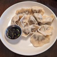 vegan dumplings at Bing Mi Dumpling and Noodle Bar in Portland