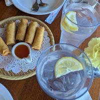 Crunchy Egg Rolls (there's no egg in them) at Tamarind Thai Cuisine in Camarillo