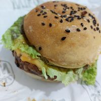Cheese burger at WILD in Metro Manila