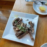 Smoked Eggplant Fries with
Truffle-Honey, Sea Salt at Sweet Grass Grill in Tarrytown