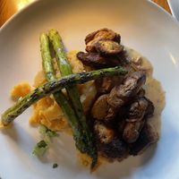 Lions mane Mushrooms   at Sweet Grass Grill in Tarrytown