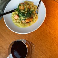 Cavatelli with Squash Sauce at Sweet Grass Grill in Tarrytown