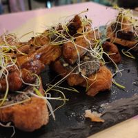 Tostas de foie at Utopía in A Coruna