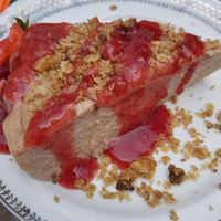 Tarta de queso at Utopía in A Coruna