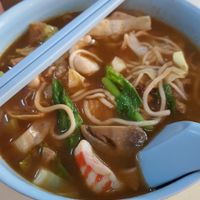 Very nice, the noodles is very chewy, got enough amount of vegetable and is cheap! at Hokkien Vegetarian 福建素食坊 in West Singapore