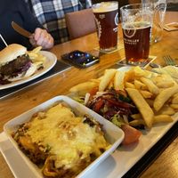 Vegan Lasagna, best I’ve had  at The Tai'r Bull Inn in Brecon