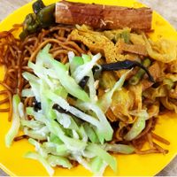 Noodle with 3 choices of vegetables $2.70 at Heavens Grace Vegetarian Point 天恩素坊 in West Singapore