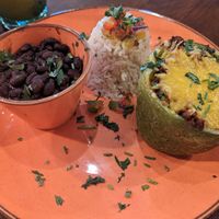 Stuffed pepper at Fiesta de Cuba in Swindon