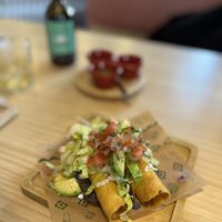 Flautas de boniato   at Gallo Santo in Barcelona