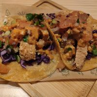 Tofish Tacos at Gallo Santo in Barcelona