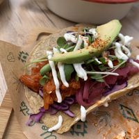 Carrot tinga  at Gallo Santo in Barcelona