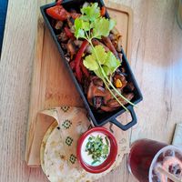 Fajitas at Gallo Santo in Barcelona