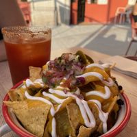 Nachos  at Gallo Santo in Barcelona