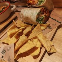 Burrito de tinga at Gallo Santo in Barcelona