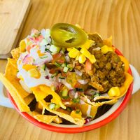 Nachos  at Gallo Santo in Barcelona