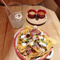 Nachos at Gallo Santo in Barcelona