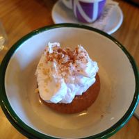 Tres leches cake at Gallo Santo in Barcelona