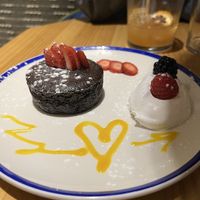 Chocolate fondantt  at Gallo Santo in Barcelona