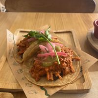 Yaca al pibil  at Gallo Santo in Barcelona