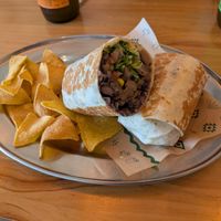 Shroom burrito at Gallo Santo in Barcelona