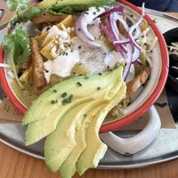 Chilaquiles   at Gallo Santo in Barcelona