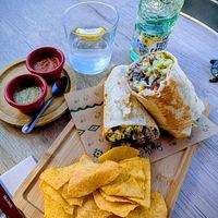 Regular burritos at Gallo Santo in Barcelona