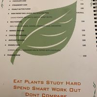 menu  at Bunty's Kitchen  in Pushkar