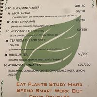 menu  at Bunty's Kitchen  in Pushkar