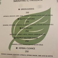 menu  at Bunty's Kitchen  in Pushkar