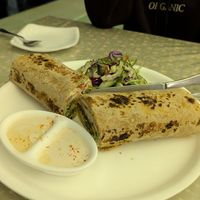 Falafel wrap at Bunty's Kitchen  in Pushkar