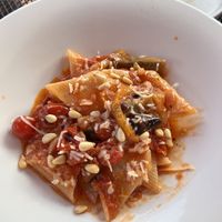 Della Porta Vegan Pasta   at Blue Bear Ellison Bay in Ellison Bay