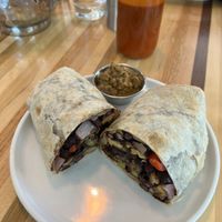 Vegan Breakfast Burrito   at Blue Bear Ellison Bay in Ellison Bay
