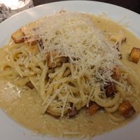 Went back and the carbonara was saucier this time at Yard in Norwich