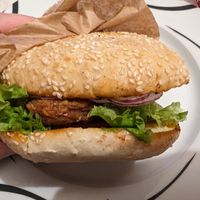 NoChicken Burger at Festgebissen in Jena