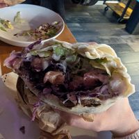 Gyros Wrap #Veganuary at Festgebissen in Jena