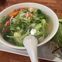 Vegetable pho   at Bangkok Thai Restaurant in Stow