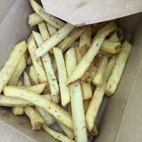 Salted, rosemary chips  at EastCoast5 in Walton-on-the-naze