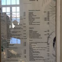 Menu  at Casa da Cerca in Almada