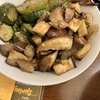 Mixed veggies 'from the garden’  at ZEM Bistro in Bologna