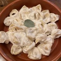 Tortellini ripieni di arrosto di ceci con panna   at ZEM Bistro in Bologna