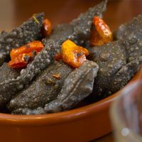 fried tortelloni at ZEM Bistro in Bologna