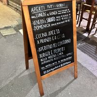 Opening times/menu  at ZEM Bistro in Bologna
