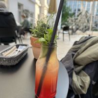 Eistee  at Life Deli in Frankfurt