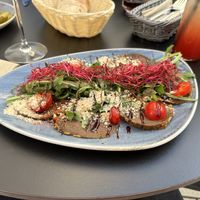 Carpaccio  at Life Deli in Frankfurt