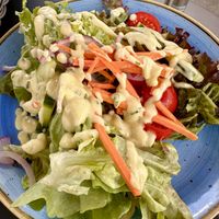 Side salad   at Life Deli in Frankfurt